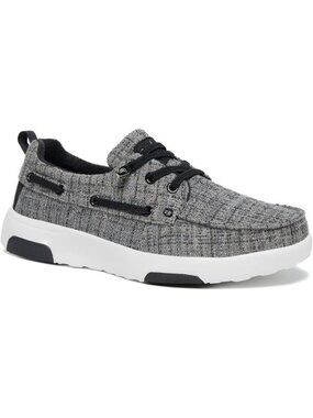 Women's Black Grey Comfortable Orthopedic Walking Arch Support Loafers Shoes